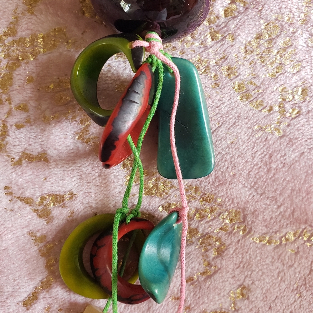 Colombian Keychain, Purple - Picture 8 of 12